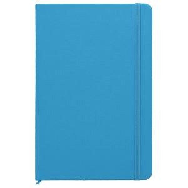 Notes z elastiko Spectrum A6 svetlo moder