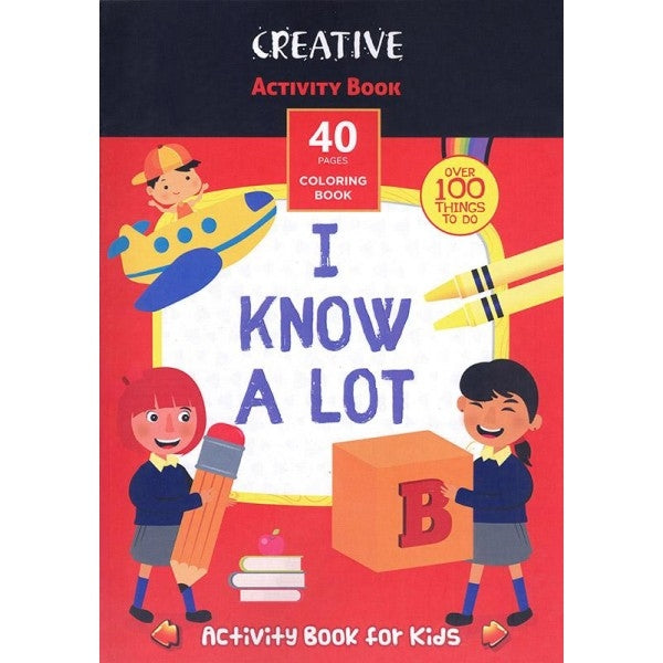 Pobarvanka I know a lot 40l (Activity book)