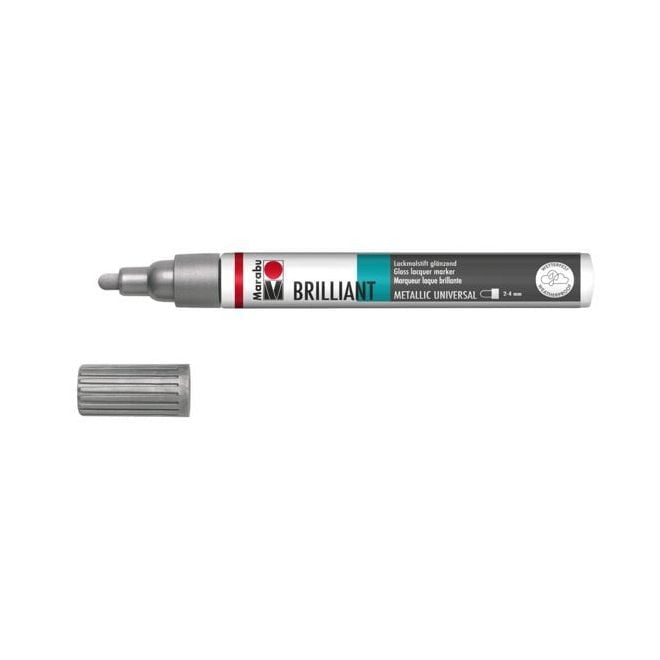 Marker metallic universal Marabu 2-4mm sort.