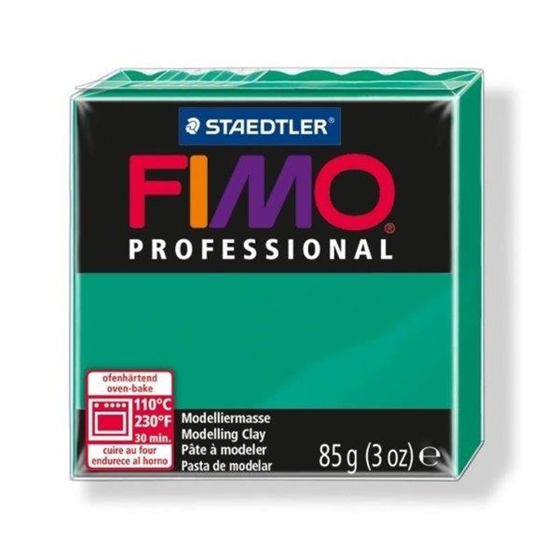 MODELIRNA MASA FIMO PROFFESIONAL. 500 ZELENA 85G