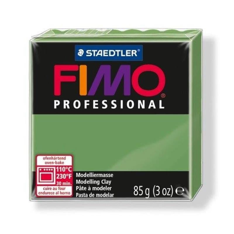 MODELIRNA MASA FIMO PROFFESIONAL. 57 LISTNATO ZELENA 85G