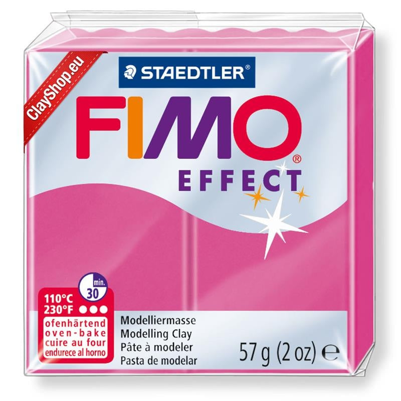 MODELIRNA MASA FIMO EFFECT 56G 286 RUBINASTO RDEČA