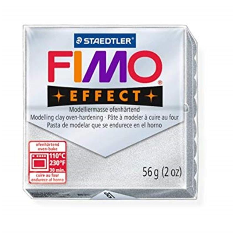 MODELIRNA MASA FIMO EFFECT 56G PROSOJNO BELA