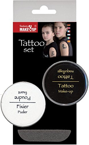 TATTOO FANTASY MAKE UP+FIXIER PUDER S