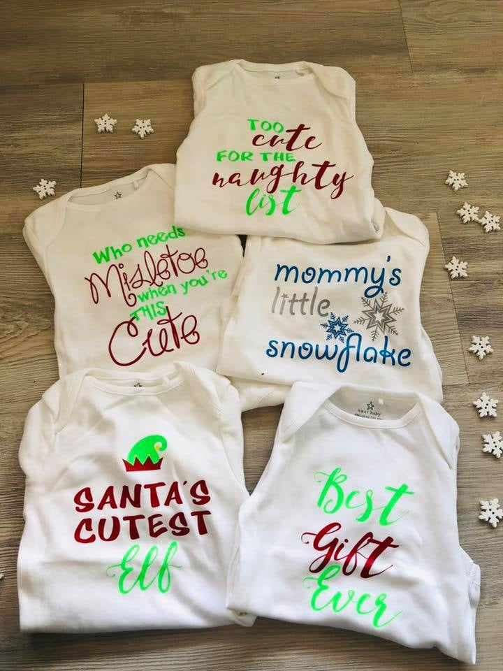 Otroški bodi Christmas sort