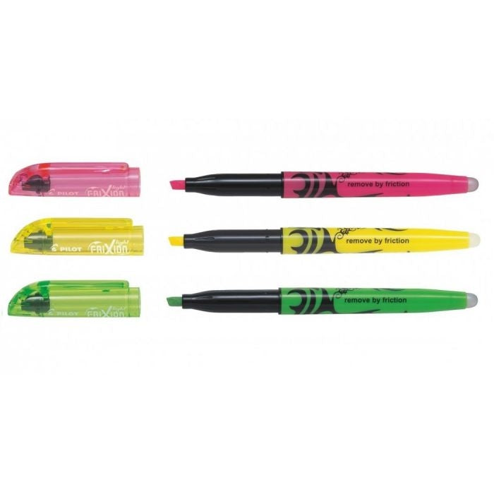 Tekstmarker Pilot FriXion z radirko sort.