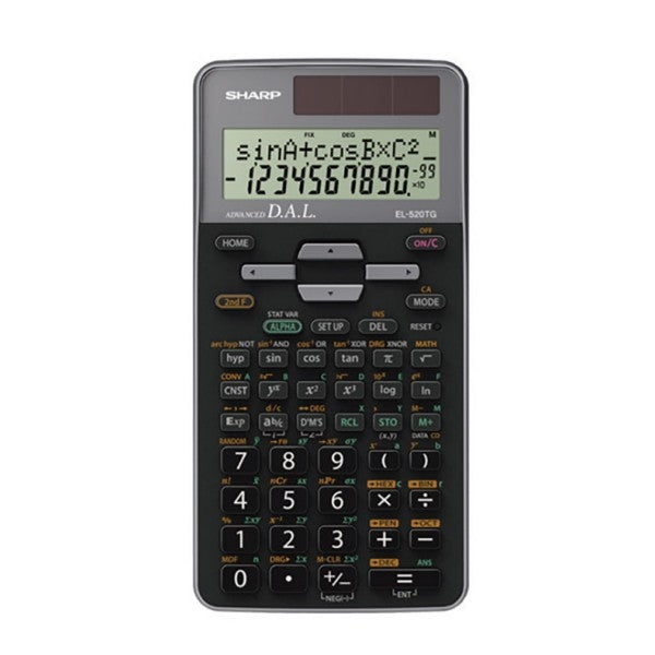 Kalkulator teh. Sharp el 520TGGY siv 2vr