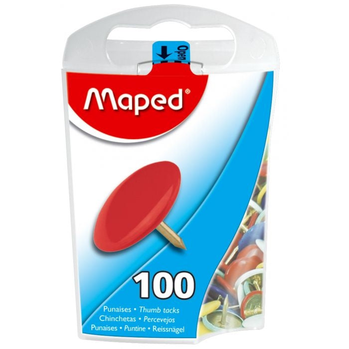 RISALNI ŽEBLJIČKI MAPED BARVNI 100/1 PVC