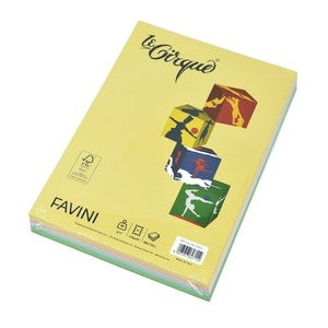 Papir barvni mix A4 pastel 200/1