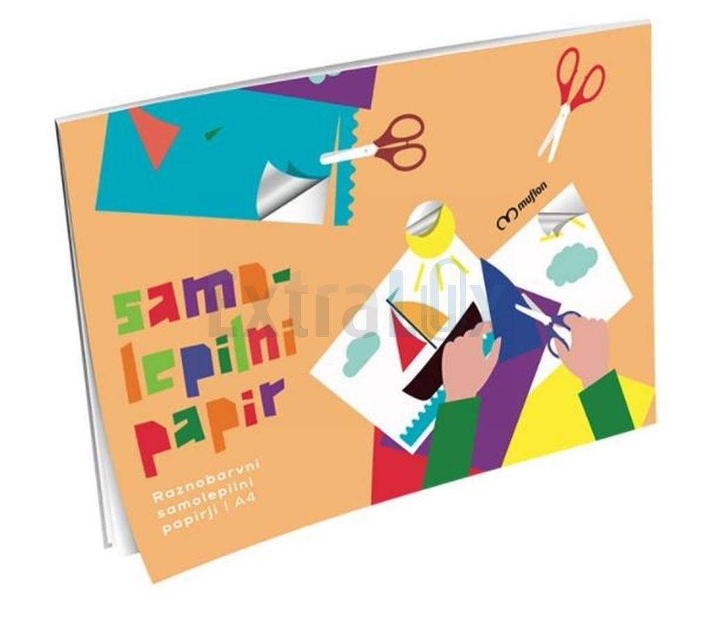 Kolaž papir A4 Samolepilni 13l