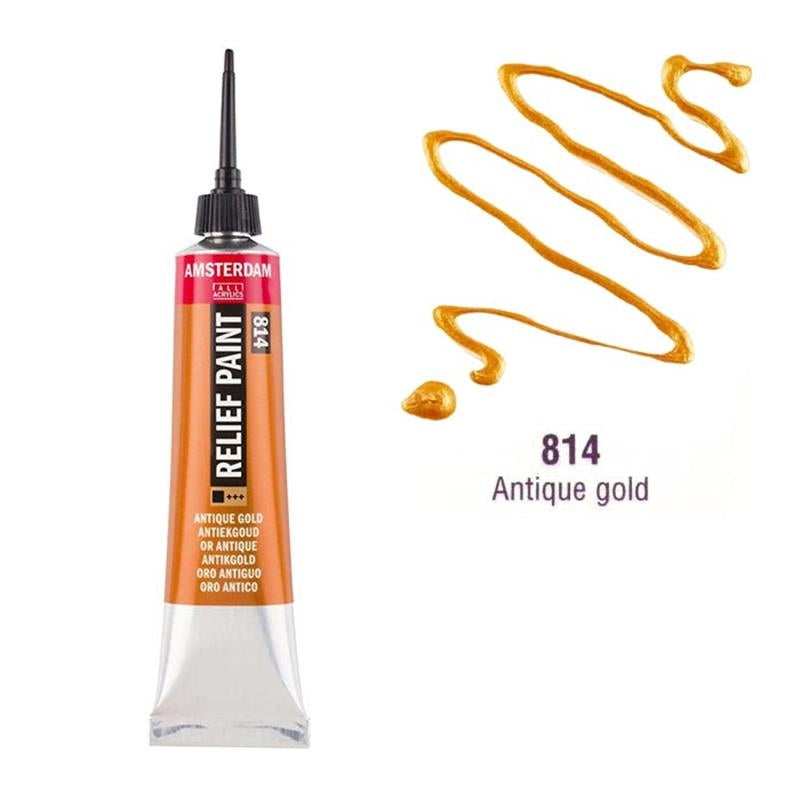 Kontura Amsterdam Deco 20ml št.814 antično zlata