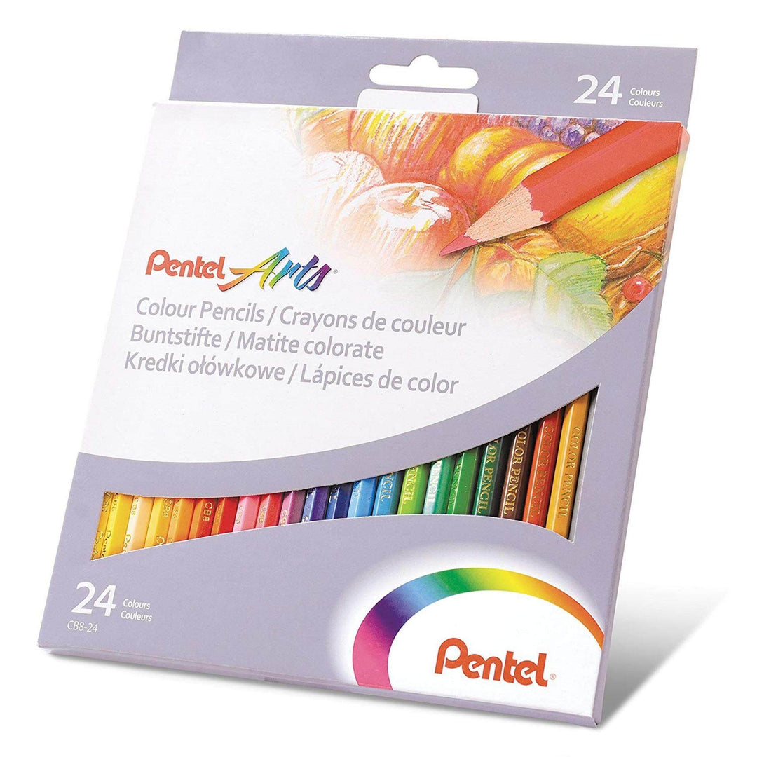 Barvice Pentel 24/1 v kartonski embalaži