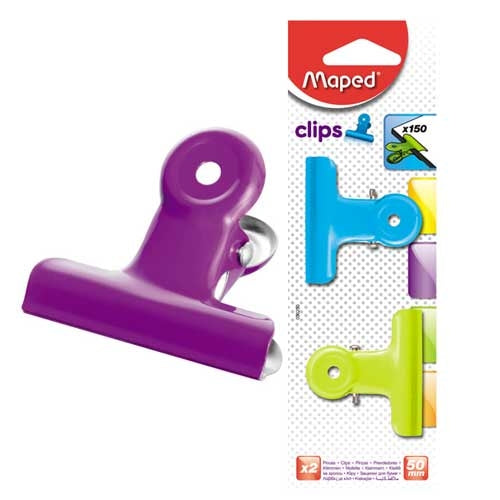 SPONKE CLIP MAPED BINDER 50mm 2/1-BLISTER