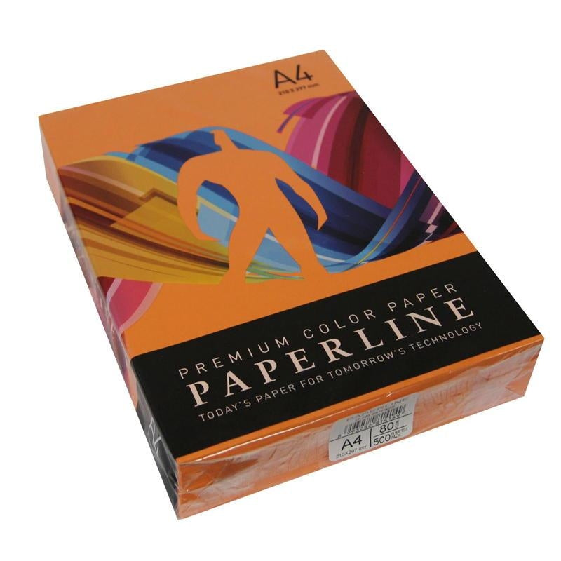 Barvni papir A4 80g oranž