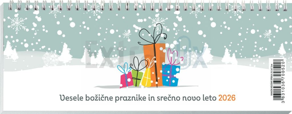 Vložek za Ivo velik koledar 2026