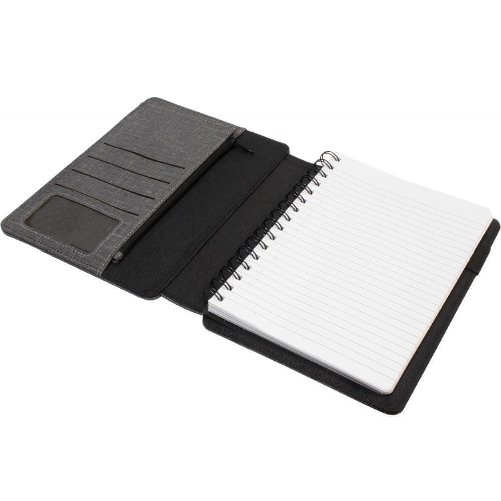 Mapa poslov. Smart A5 Usb siva tex