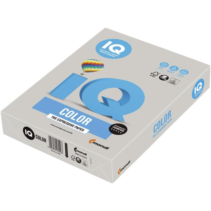 Papir barvni A4 siv 80g Iq 500/1