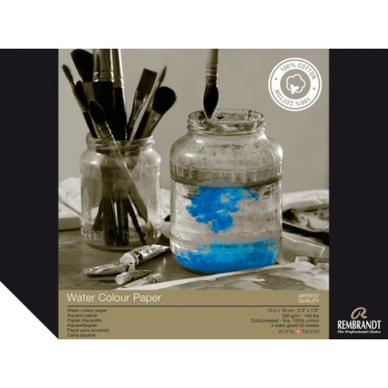 Blok akvarel Rembrandt 24x32cm 300g 20l