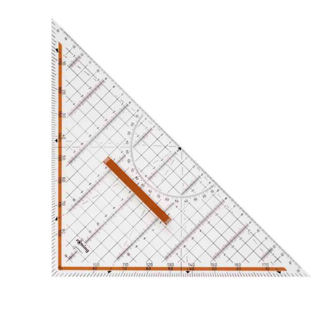 Geotrikotnik Rotring Centro prof. + držalo 32cm