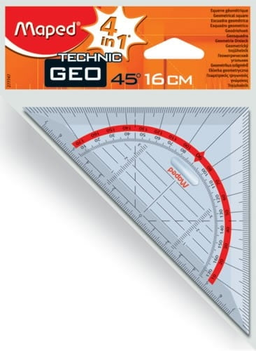 Geotrikotnik Maped Technic 16cm
