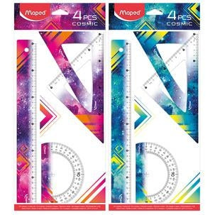 Ravnilo set 4/1 Maped Cosmic teens