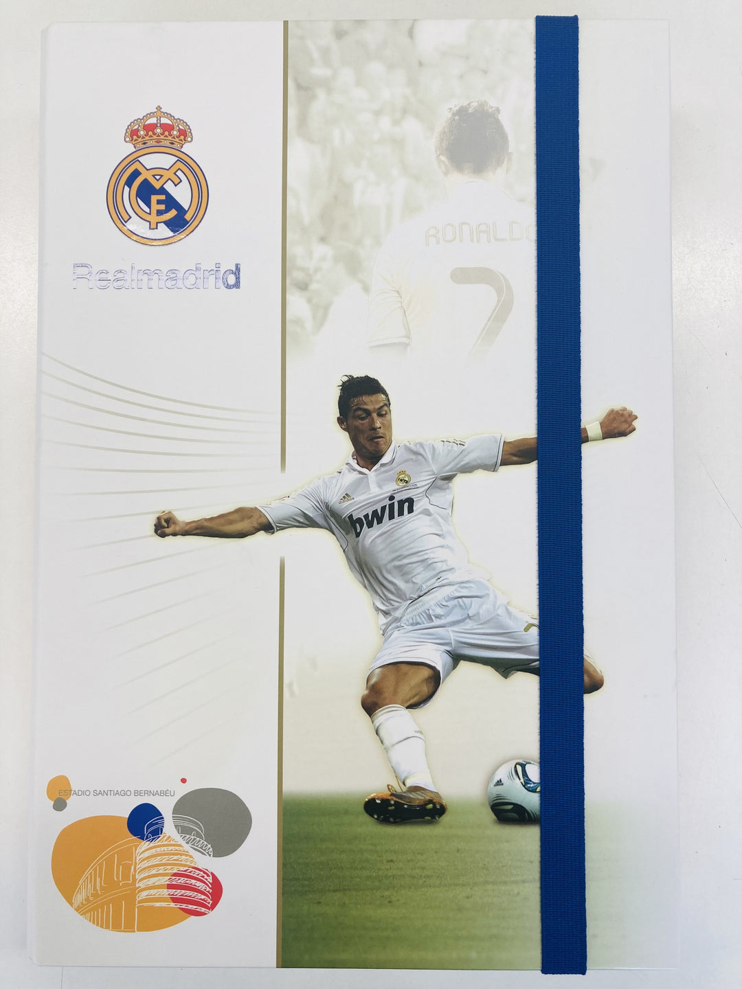 MAPA Z ELASTIKO REAL MADRID A4 4,5 CM