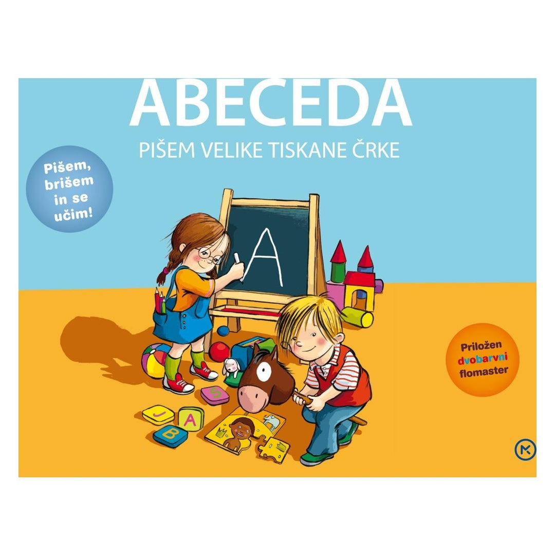 Abeceda, pišem velike tiskane črke