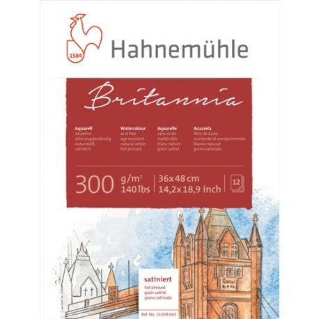 Akvarel blok Britannia 300g 17x24cm