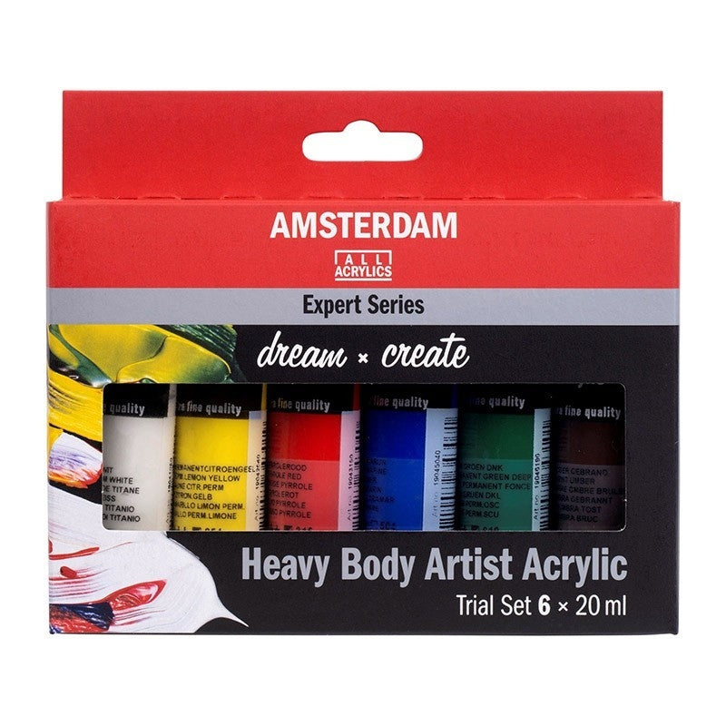 Akrilne barve Amsterdam Expert 6x20ml