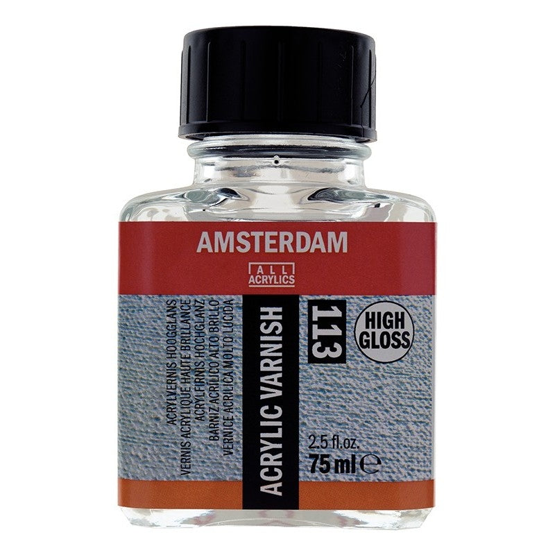 Zaščitni lak Amsterdam Visok sijaj 75ml