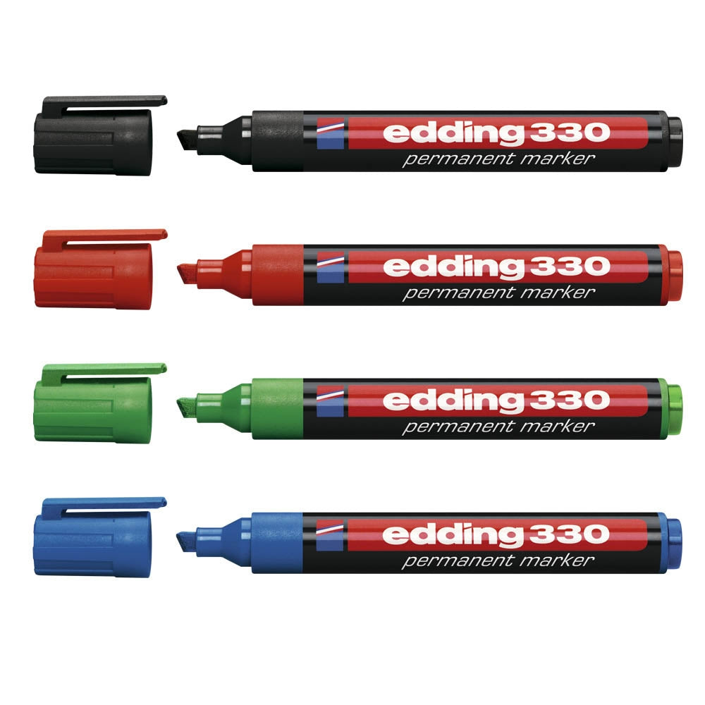 Marker permanent Edding E-330 sort.