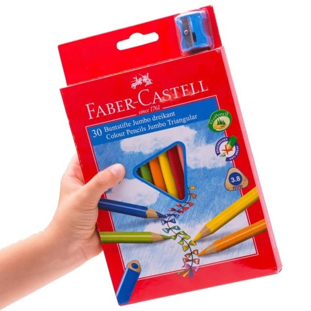 Barvice Faber Castell trikotne jumbo 30/1