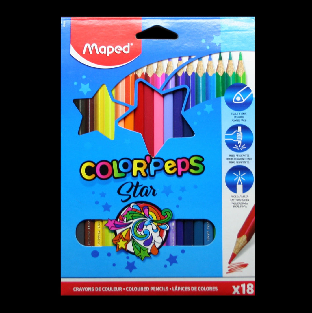 Barvice Maped Color'peps 3-robe 18/1