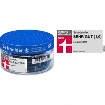 Bombice Schneider modre v kozarcu 30/1