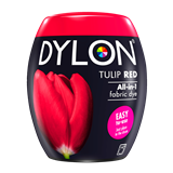 Barva za tekstil Dylon 350g Tulip red