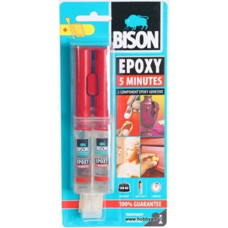Lepilo dvo-komponentno Epoxy 5 minut 24ml