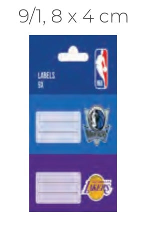 Etiketa za zvezke NBA 9/1