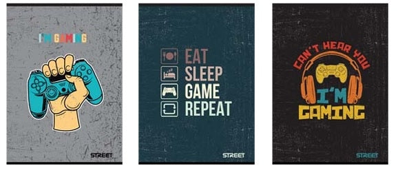 Zvezek Street Gaming A4 OC 54L