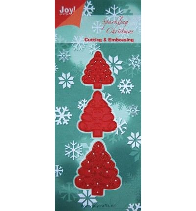 Model za rezanje ali embossing Božično drevo set 3/1