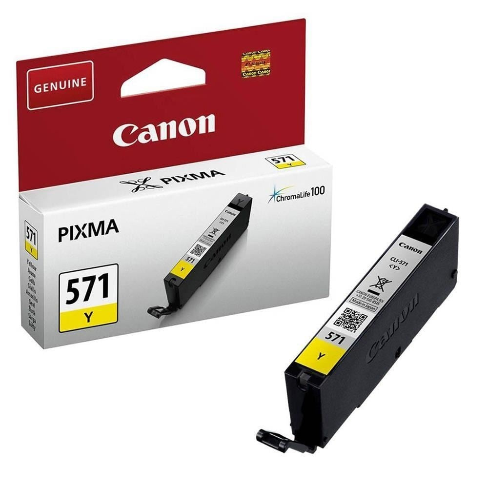 Črnilo Canon CLI-571Y rumena Yellow