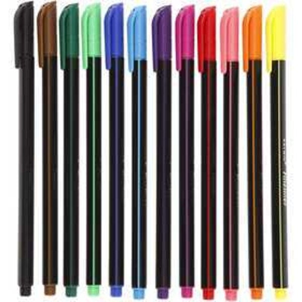 Trikotni flomaster fineliner 0,6-0,7mm