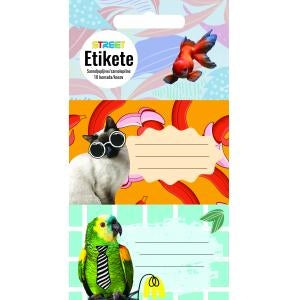 ETIKETA ZA ZVEZEK ANIMAL CUTE 10/1