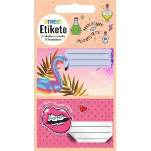 Etiketa za zvezek teens girls 10/1