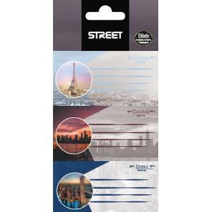 Etiketa za zvezek Street 9/1 ATW