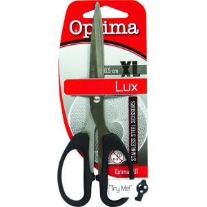 ŠKARJE OPTIMA LUX 21 CM ČRNE