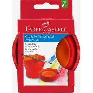 Lonček za vodo Faber Castell Click&go sort.