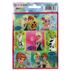 ETIKETE ZA ZVEZEK DISNEY FROZEN SORTIRANE