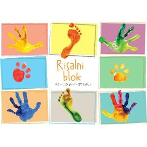 Blok risalni Junior A3 20l