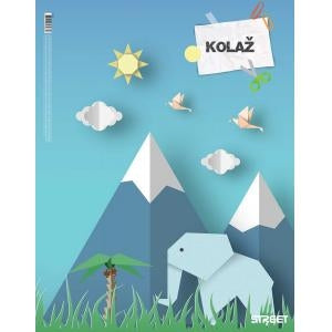 Kolaž papir A3 lepljen 20L