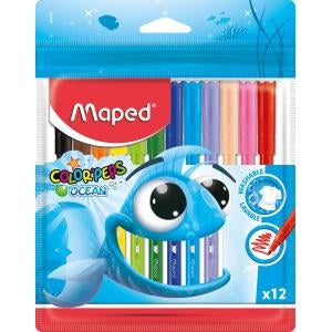 Flomastri Maped Ocean 12/1 Pvc